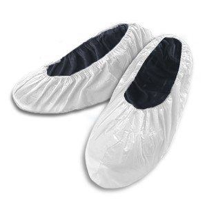 CoverMe Microporous Shoe Cover White L 100X3